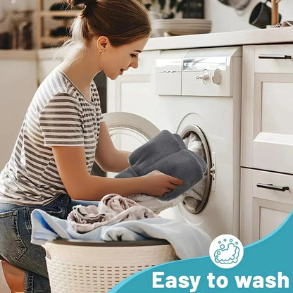 Quality Plush Cover Foot Warmer 2 L Large Super Soft Hot Water Bottle Water-filling Washable Foot Heating Pads