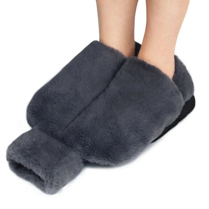 Quality Plush Cover Foot Warmer 2 L Large Super Soft Hot Water Bottle Water-filling Washable Foot Heating Pads